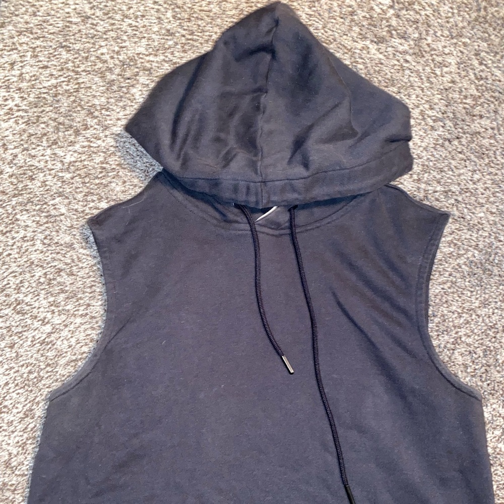 adidas sleeveless hoodie!
